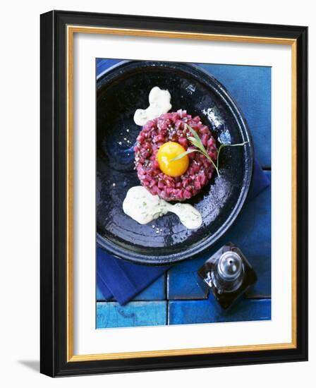 Beef Fillet Tartare with Wasabi Bearnaise-Jan-peter Westermann-Framed Photographic Print