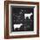 Beef Meat Cuts Scheme on Blackboard-ONiONAstudio-Framed Art Print