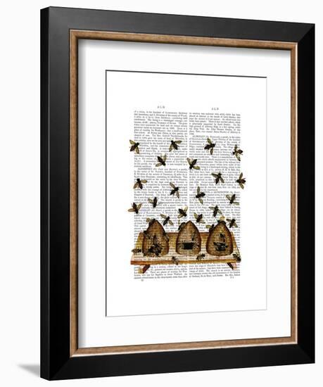 BeeHive Print-Fab Funky-Framed Art Print