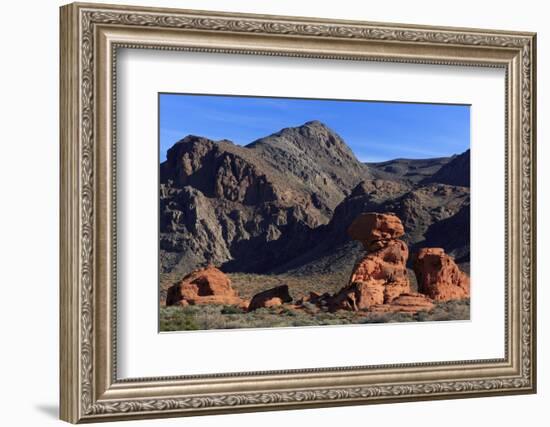 Beehives area, Valley of Fire State Park, Overton, Nevada, United States of America, North America-Richard Cummins-Framed Photographic Print