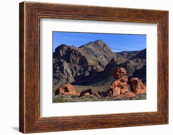 Beehives area, Valley of Fire State Park, Overton, Nevada, United States of America, North America-Richard Cummins-Framed Photographic Print