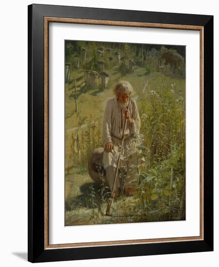 Beekeeper, 1872-Ivan Nikolayevich Kramskoi-Framed Giclee Print