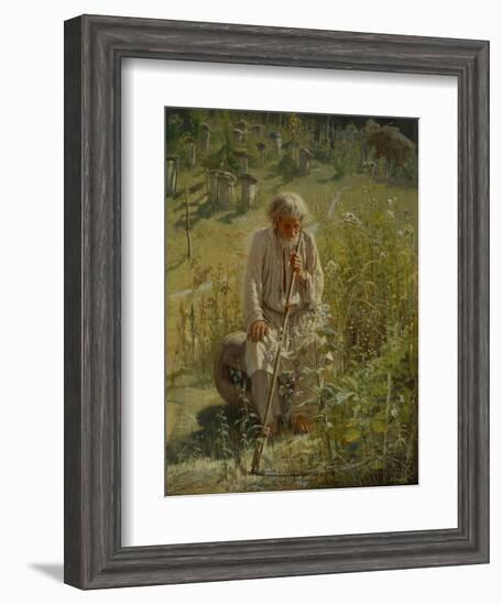 Beekeeper, 1872-Ivan Nikolayevich Kramskoi-Framed Giclee Print