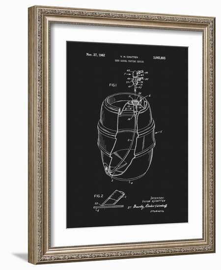 Beer Barrel 1962-Dan Sproul-Framed Art Print