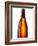 Beer Frothing Out of Bottle-Kröger & Gross-Framed Photographic Print