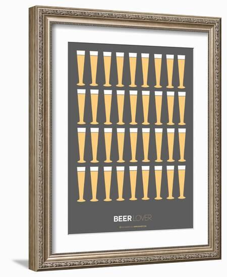 Beer Glasses Poster-NaxArt-Framed Art Print