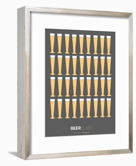 Beer Glasses Poster-NaxArt-Framed Art Print