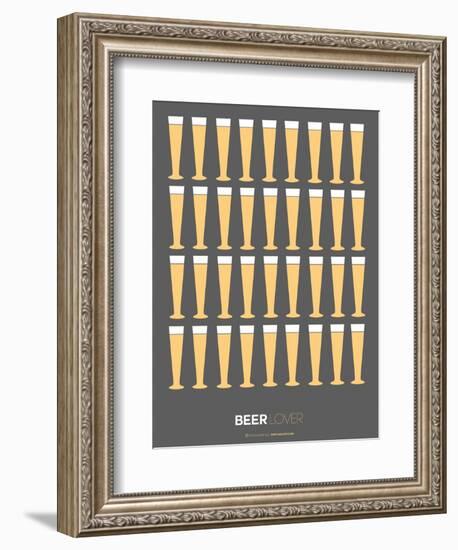 Beer Glasses Poster-NaxArt-Framed Art Print