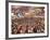 Beer Hall at the Stuttgart Beer Festival, Cannstatter Wasen, Stuttgart, Baden-Wurttemberg, Germany,-Michael DeFreitas-Framed Photographic Print