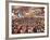 Beer Hall at the Stuttgart Beer Festival, Cannstatter Wasen, Stuttgart, Baden-Wurttemberg, Germany,-Michael DeFreitas-Framed Photographic Print