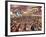 Beer Hall at the Stuttgart Beer Festival, Cannstatter Wasen, Stuttgart, Baden-Wurttemberg, Germany,-Michael DeFreitas-Framed Photographic Print