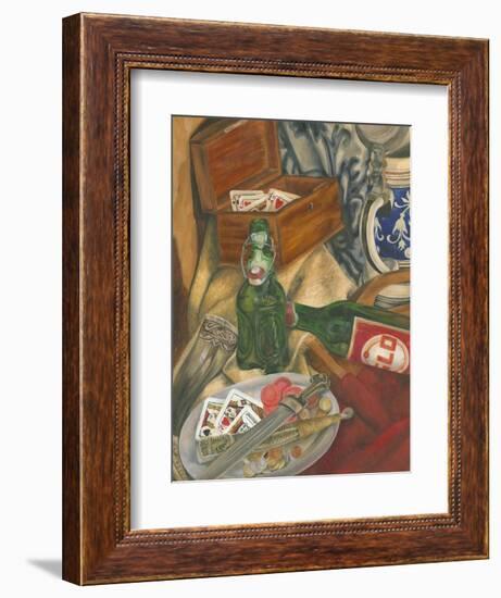 Beer Indulgences I-Jennifer Goldberger-Framed Art Print