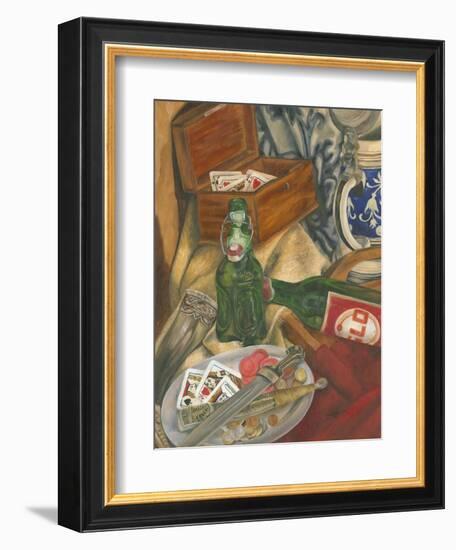 Beer Indulgences I-Jennifer Goldberger-Framed Art Print