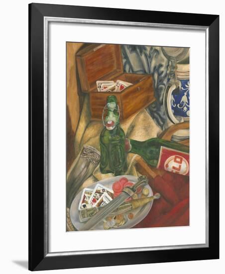 Beer Indulgences I-Jennifer Goldberger-Framed Art Print