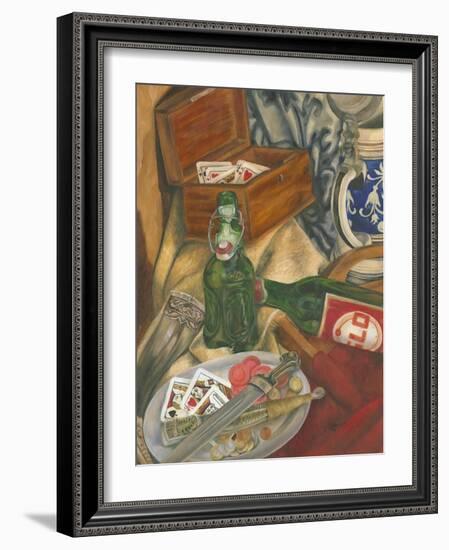 Beer Indulgences I-Jennifer Goldberger-Framed Art Print