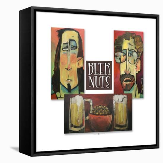 Beer Nuts Trio-Tim Nyberg-Framed Stretched Canvas