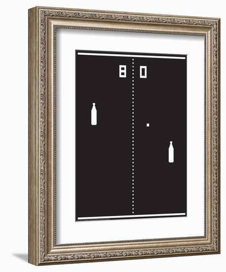 Beer Pong-J.J. Brando-Framed Premium Giclee Print