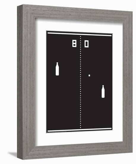 Beer Pong-J.J. Brando-Framed Premium Giclee Print