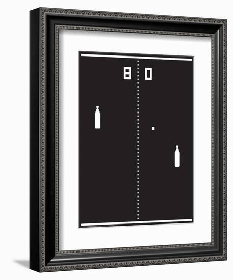 Beer Pong-J.J. Brando-Framed Premium Giclee Print