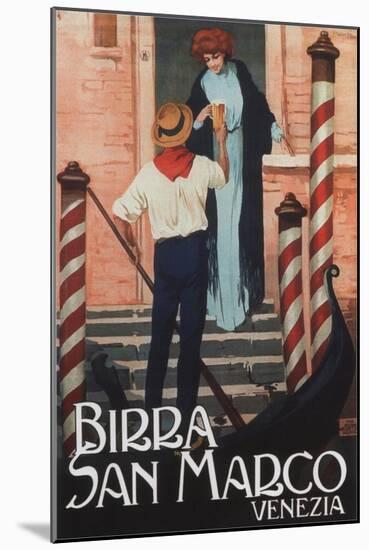 Beer San Marco, C. 1909-Gian Emilio Malerba-Mounted Giclee Print
