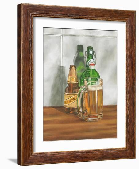 Beer Series II-Jennifer Goldberger-Framed Art Print