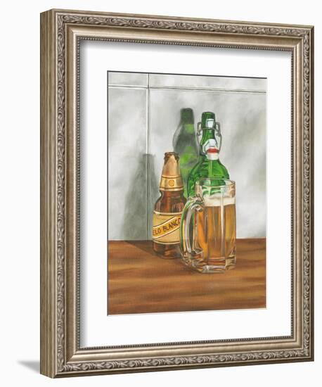 Beer Series II-Jennifer Goldberger-Framed Art Print