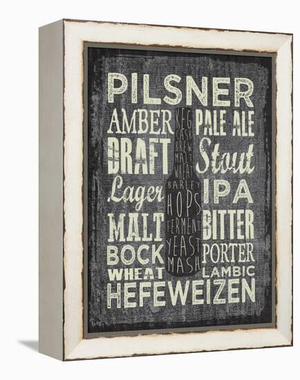 Beer Sign III-Erin Clark-Framed Premier Image Canvas