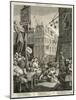 Beer Street-William Hogarth-Mounted Art Print