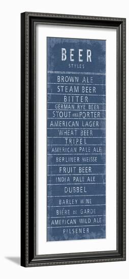 Beer Styles-The Vintage Collection-Framed Giclee Print