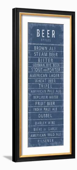 Beer Styles-The Vintage Collection-Framed Giclee Print