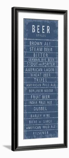 Beer Styles-The Vintage Collection-Framed Giclee Print