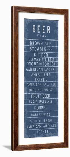 Beer Styles-The Vintage Collection-Framed Giclee Print