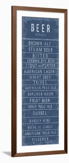 Beer Styles-The Vintage Collection-Framed Giclee Print