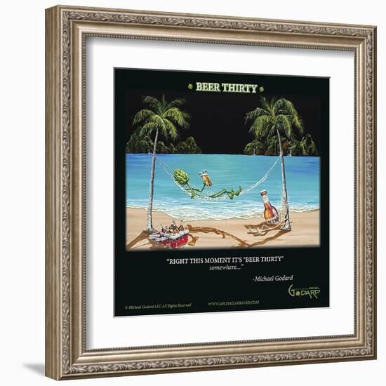 Beer Thirty-Michael Godard-Framed Art Print