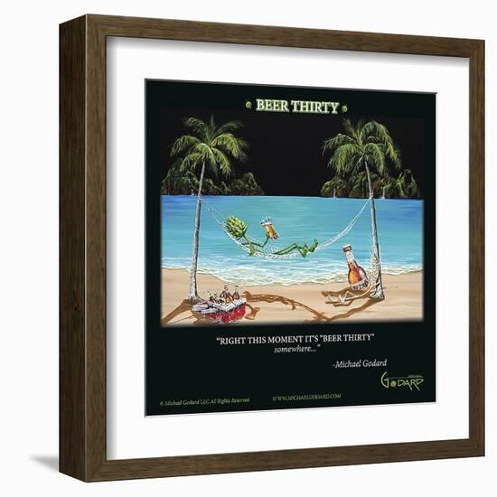 Beer Thirty-Michael Godard-Framed Art Print