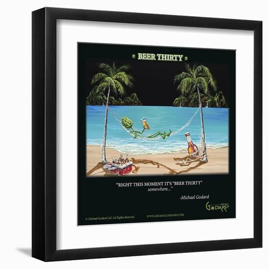 Beer Thirty-Michael Godard-Framed Art Print