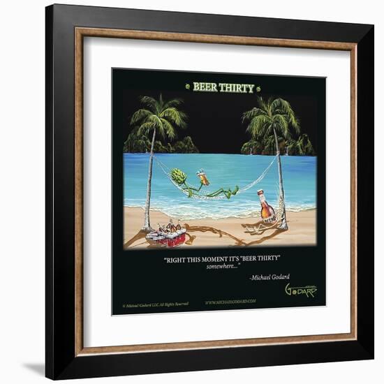 Beer Thirty-Michael Godard-Framed Art Print