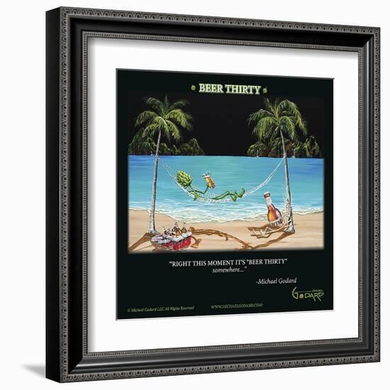 Beer Thirty-Michael Godard-Framed Art Print