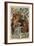 Beers of the Meuse-Alphonse Mucha-Framed Art Print