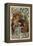 Beers of the Meuse-Alphonse Mucha-Framed Stretched Canvas