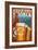 Beervana - Hood River, Oregon-Lantern Press-Framed Art Print