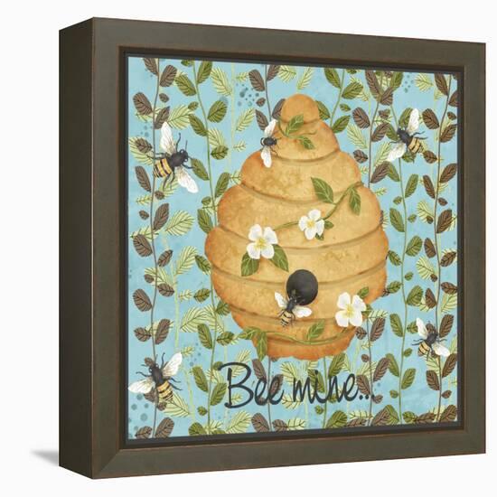 Bees & Honey I-Jade Reynolds-Framed Stretched Canvas