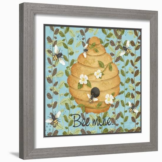 Bees & Honey I-Jade Reynolds-Framed Art Print