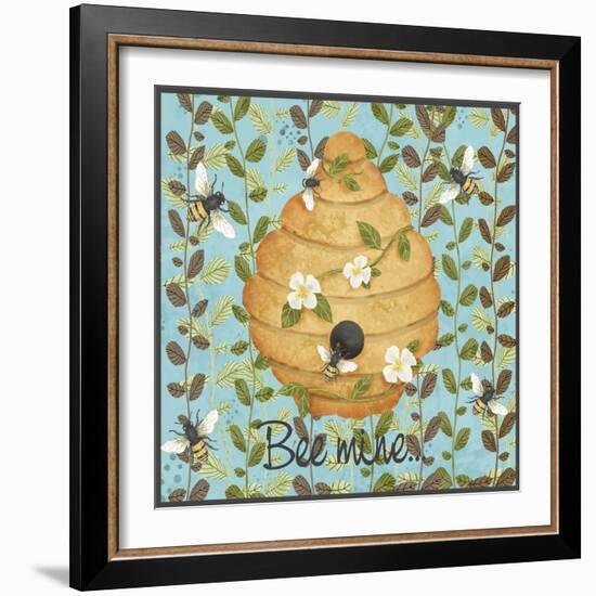 Bees & Honey I-Jade Reynolds-Framed Art Print