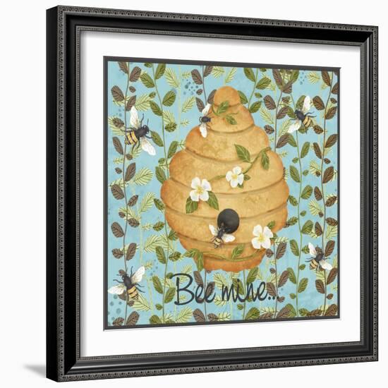 Bees & Honey I-Jade Reynolds-Framed Art Print