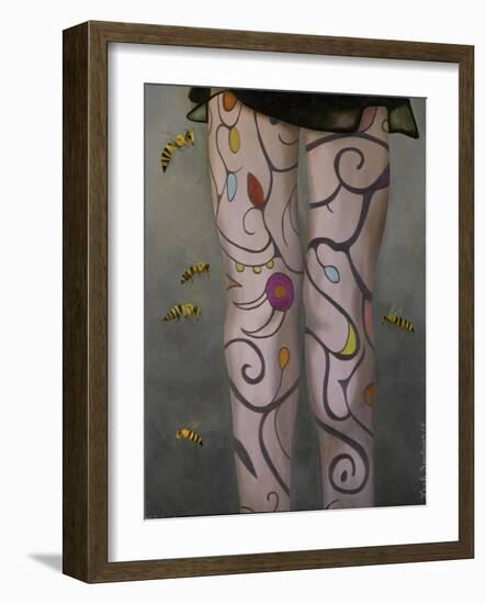 Bees Knees-Leah Saulnier-Framed Giclee Print