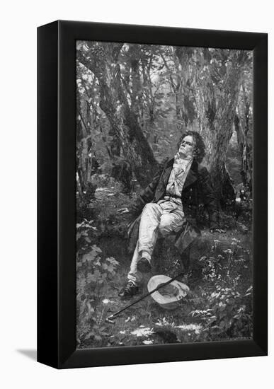 Beethoven, 1906-Franz Hanfstaengl-Framed Premier Image Canvas