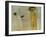 Beethoven Frieze Inspired by Beethoven's 9th Symphony, the Knight in Shining Armour-Gustav Klimt-Framed Giclee Print