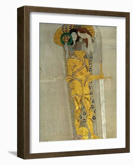 Beethoven Frieze Inspired by Beethoven's 9th Symphony-Gustav Klimt-Framed Giclee Print