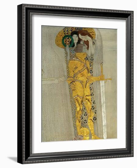 Beethoven Frieze Inspired by Beethoven's 9th Symphony-Gustav Klimt-Framed Giclee Print